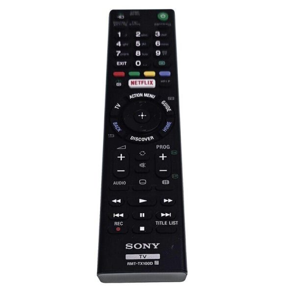 Brand New Original RMT-TX100D RMT-TX100B Replacement Remote Control Fit For Sony TV- Black