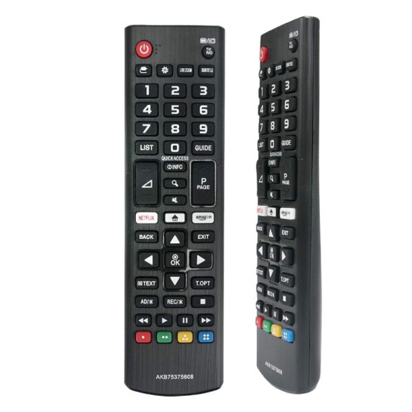 For LG AKB75375608 Universal Remote Control LCD, LED, Smart TV - Black (3) For LG AKB75375608 Universal Remote Control LCD, LED, Smart TV - Black