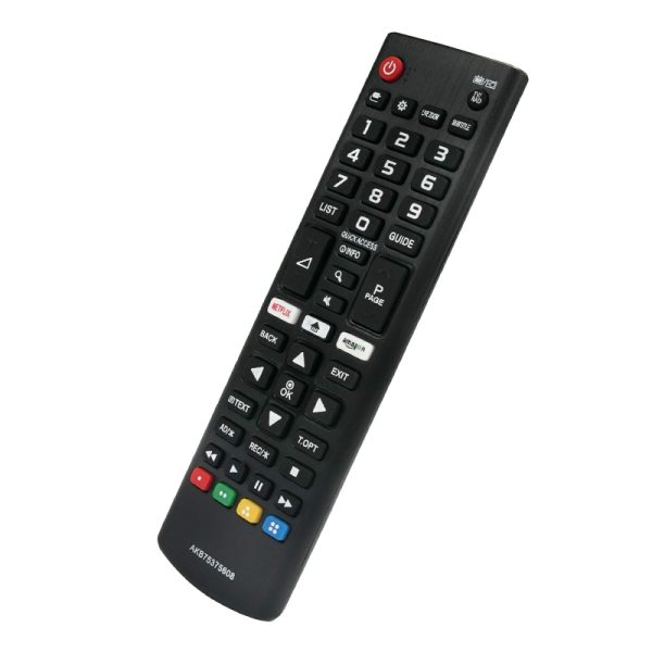 For LG AKB75375608 Universal Remote Control LCD, LED, Smart TV – Black