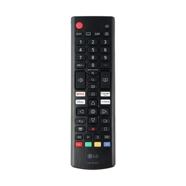 For LG OEM AKB76040302 Replacement Remote Control Smart TV - Black