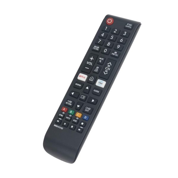 New BN59-01315D Replaced Remote Fit for Samsung Series 7 RU7100 4K UHD TV UA43RU7100 UA49RU7100 UA50RU7100 with Shortcut Button - Black