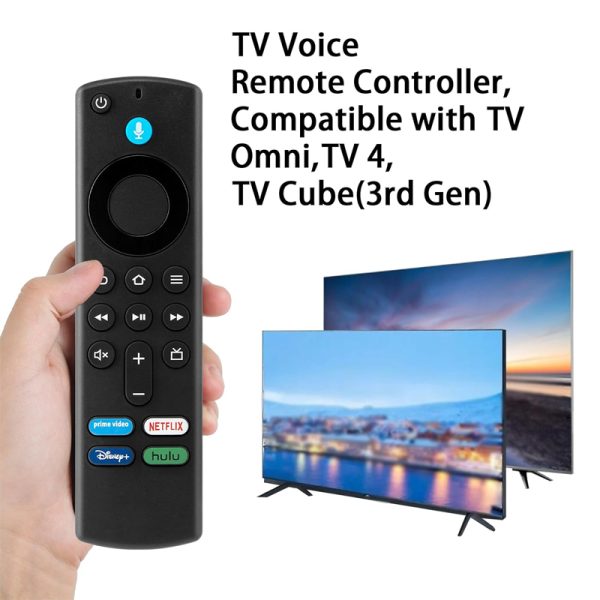 New L5B83G Voice For Amazon 2nd Gen Fire TV Stick 4K Replacement Remote Control - Black