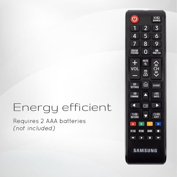 New Original BN59-01303A Remote Control Samsung UHD TV UE43NU7170 UE40NU7199 UE50NU7095 - Black