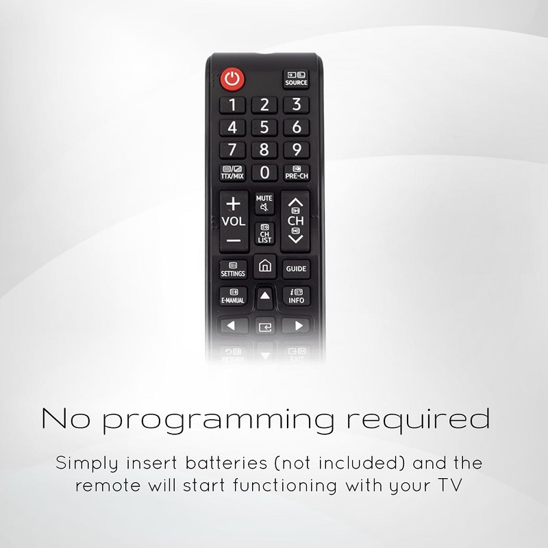New Original BN59-01303A Remote Control Samsung UHD TV UE43NU7170 UE40NU7199 UE50NU7095 - Black