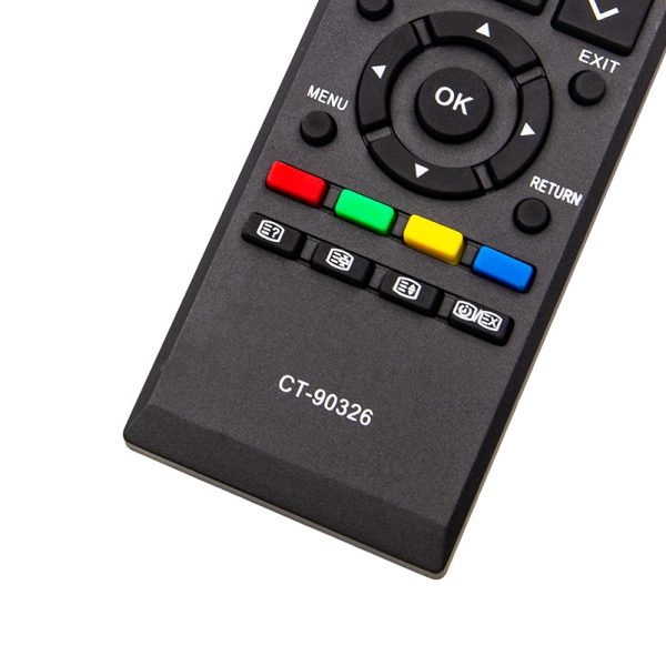 New Original CT-90326 Toshiba TV Replacement Remote Control - Black