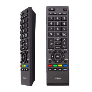 New Original CT-90326 Toshiba TV Replacement Remote Control - Black