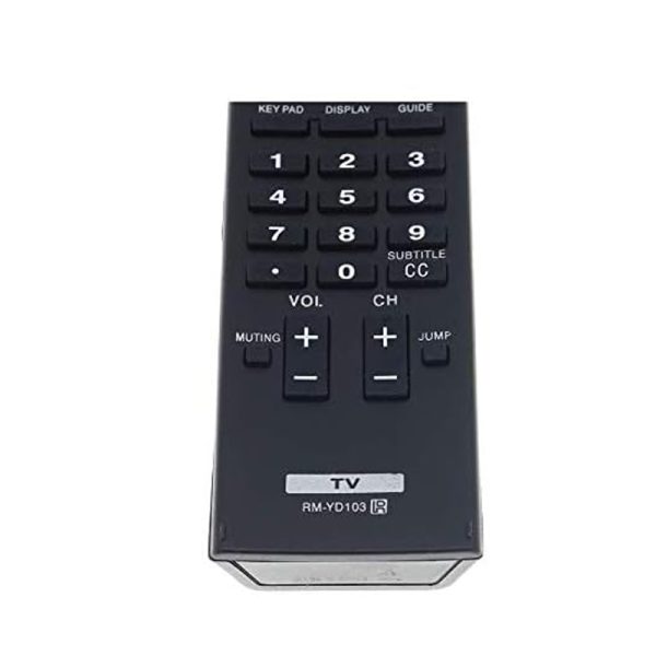 New Original RM-YD103 Replacement Remote Control Fit For Sony TV- Black