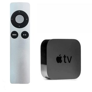 New Replacement Apple TV Remote Control, Apple Tv 1 2 3 Generation Remote Macbook Pro, Easy Setup - White
