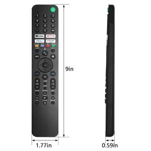 New Sony RMF TX520U Replacement Tv Remote Control - Black