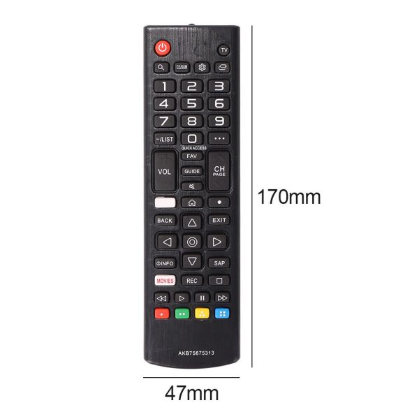 AKB75675313 Replacement Remote Fit for LG LED TV 49UN7100PUA 49UN7000PUB