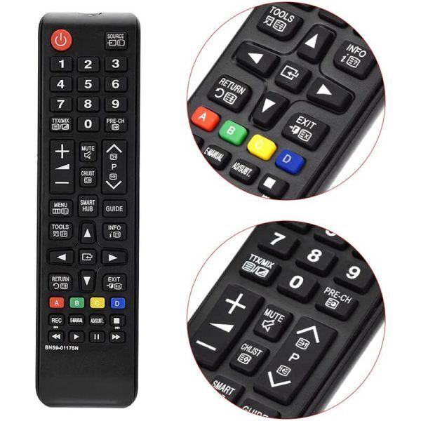 Remote Control For Samsung TV, BN59-01175N TV Remote Control Compatible with Samsung TV Model