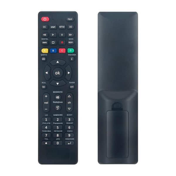 New RC-G008 Universal Remote Control Fit For LG,Samsung, TCL, Philips, Vizio, Sharp, Sony, Panasonic, Sanyo, Insignia, Toshiba Smart TV (2) New RC-G008 Universal Remote Control Fit For LG,Samsung, TCL, Philips, Vizio, Sharp, Sony, Panasonic, Sanyo, Insignia, Toshiba Smart TV