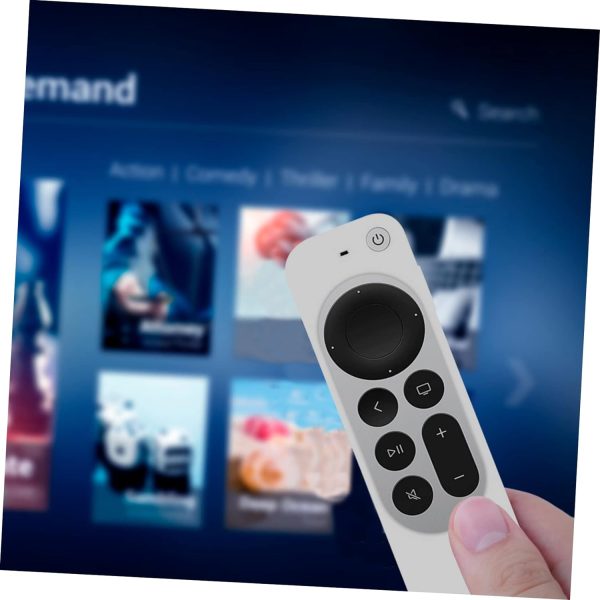 New Replacement Non-Slip Durable Silicone Case for Apple TV 4K Siri Remote 2nd Gen (1)