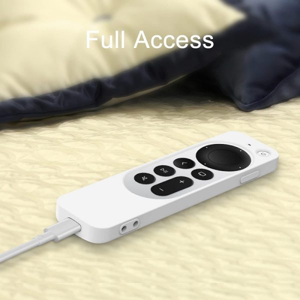 New Replacement Non-Slip Durable Silicone Case for Apple TV 4K Siri Remote 2nd Gen
