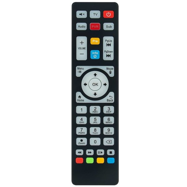 New Replacement Remote Control for Global Media Box PLUS TV PRO 4k (PLUS TV Pro)