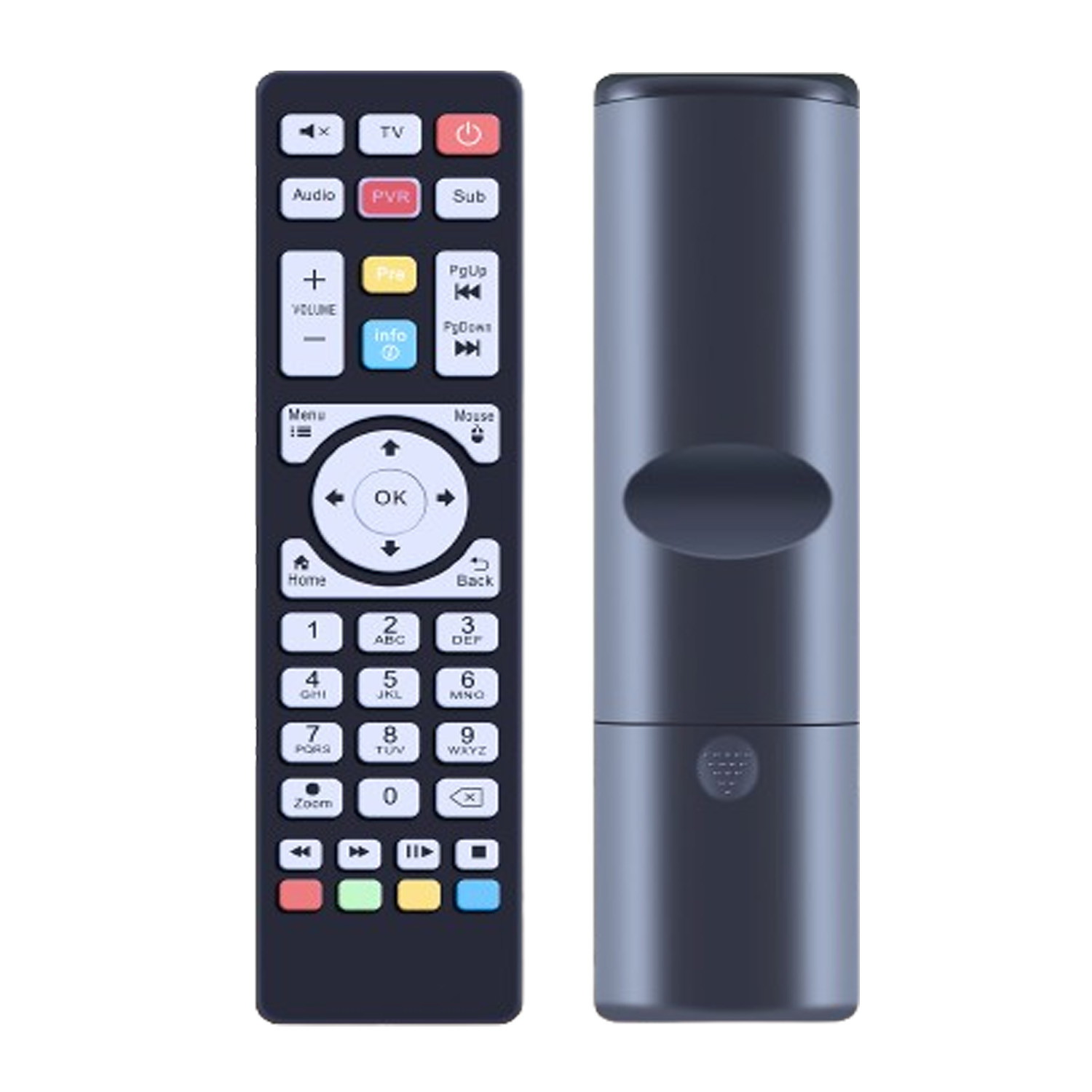 New Replacement Remote Control for Global Media Box PLUS TV PRO 4k (PLUS TV Pro)