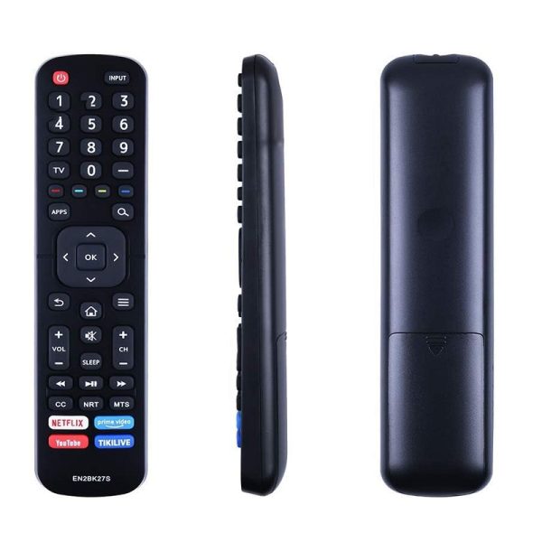 New EN2BK27S Remote Control fit for Sharp LED Smart TV with Netflix TIKILIVE Prime-Video