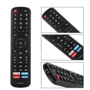 New EN2BK27S Remote Control fit for Sharp LED Smart TV with Netflix TIKILIVE Prime-Video