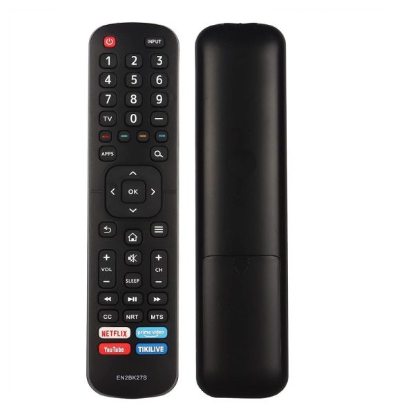 New EN2BK27S Remote Control fit for Sharp LED Smart TV with Netflix TIKILIVE Prime-Video