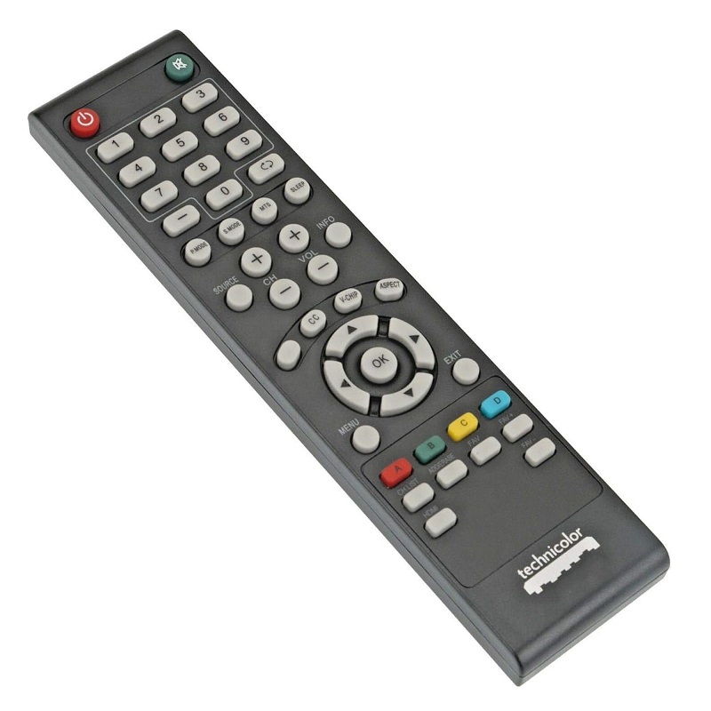 New Remote Control Fit for RCA UHD 4K TV RTU5540-C Technicolor TV