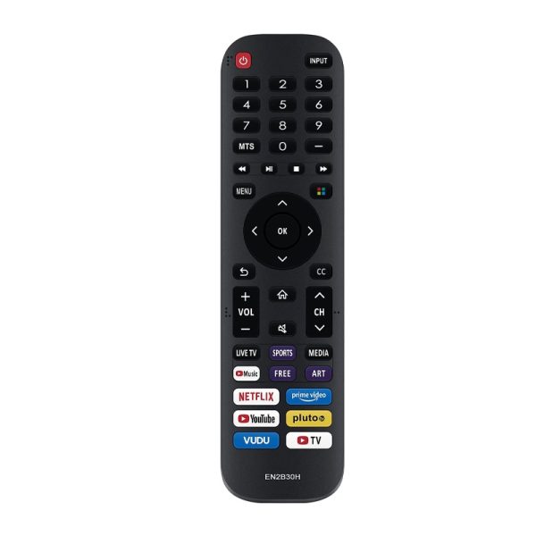 New Replacement EN2B30H For Hisense Remote Control Compatible with All Hisense Smart TV