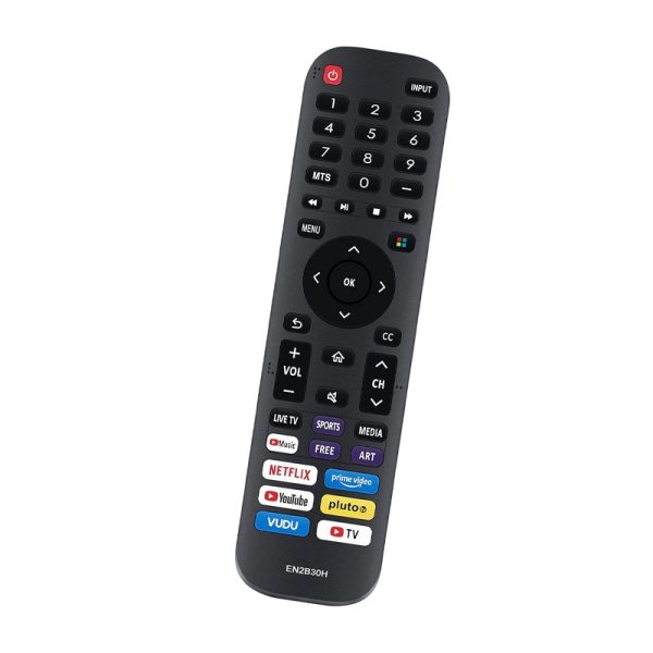 New Replacement EN2B30H For Hisense Remote Control Compatible with All Hisense Smart TV