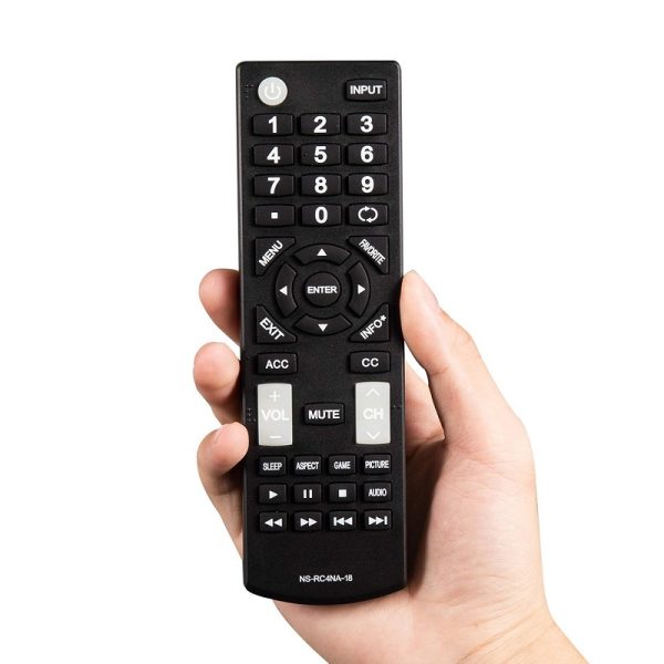 Original Insignia NS-RC4NA-18 Replacement Remote Control fit for Insignia LCD HD TV