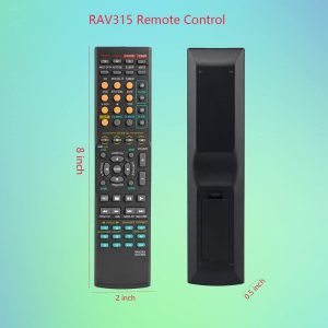 New RAV315 Remote Control Compatible with YAMAHA AV Receiver Home Audio RX-V461 RX-V561