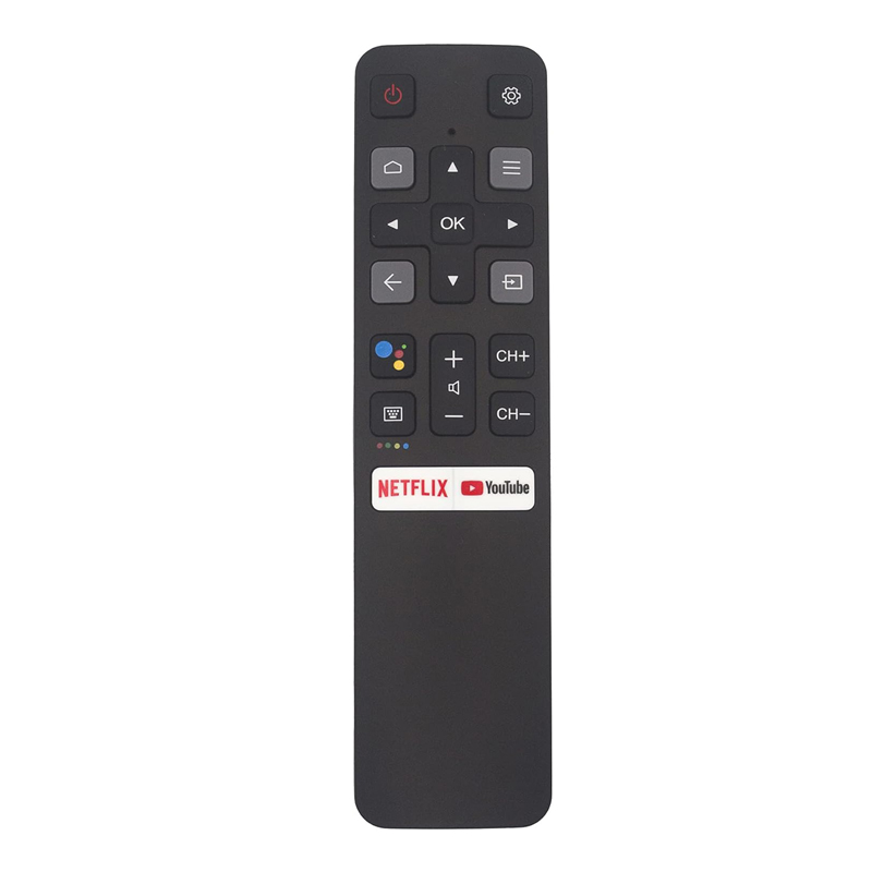 New EVJXZOQ Remote Controller Replace for TCL 4-Series 3-Series LED Android TV Remote